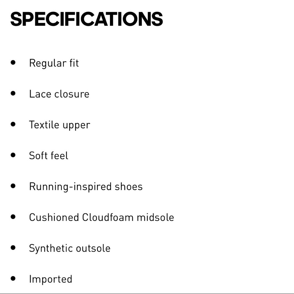 NIB Adidas Puremotion Running Inspired Athletic Sneaker White Pink Red Womens 8 - Picture 12 of 12